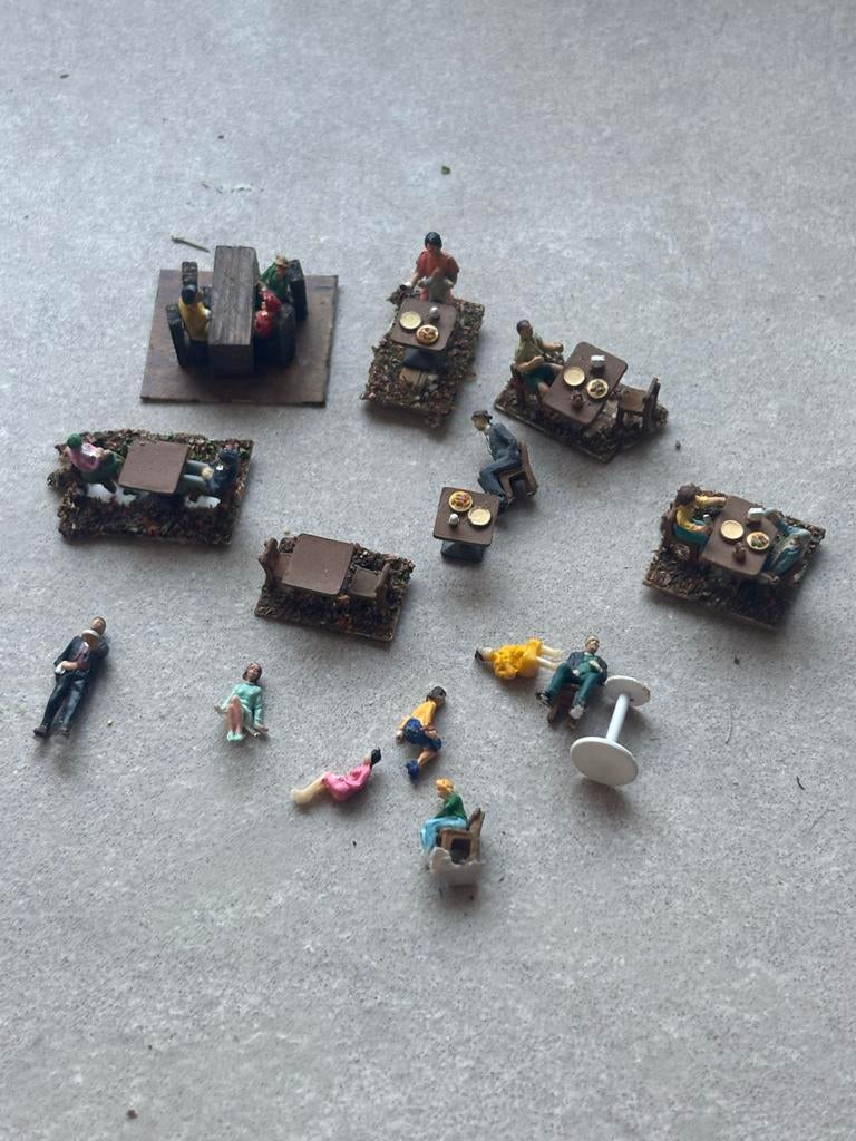 Terrasfiguren HO, Ophalen of Verzenden, Gebruikt, Gelijkstroom of Wisselstroom, Overige merken