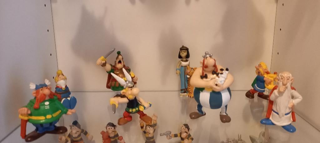 Beeldjes Asterix en Obelix, Ophalen of Verzenden, Asterix en Obelix, Zo goed als nieuw, Beeldje of Figuurtje