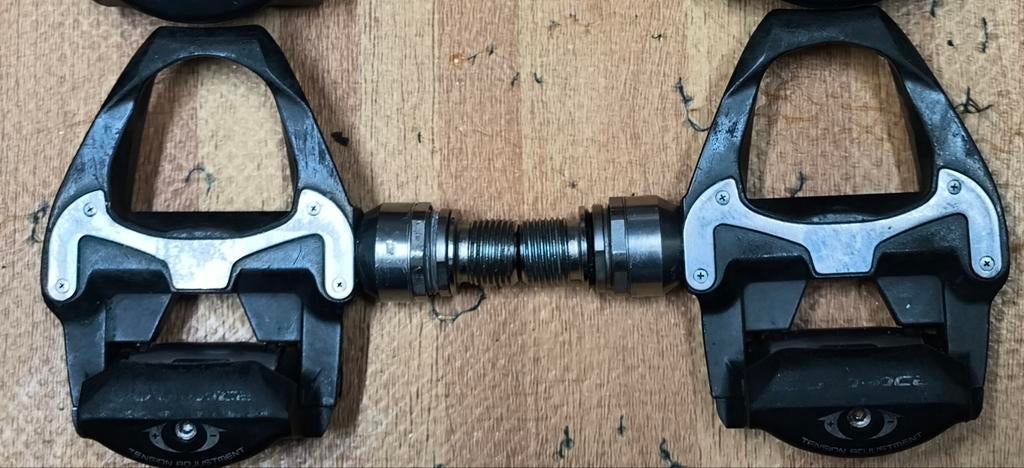 Dura Ace PD9000 Pedalen, Fietsen en Brommers, Fietsonderdelen, Crankstel of Pedalen, Gebruikt, Racefiets, Ophalen of Verzenden
