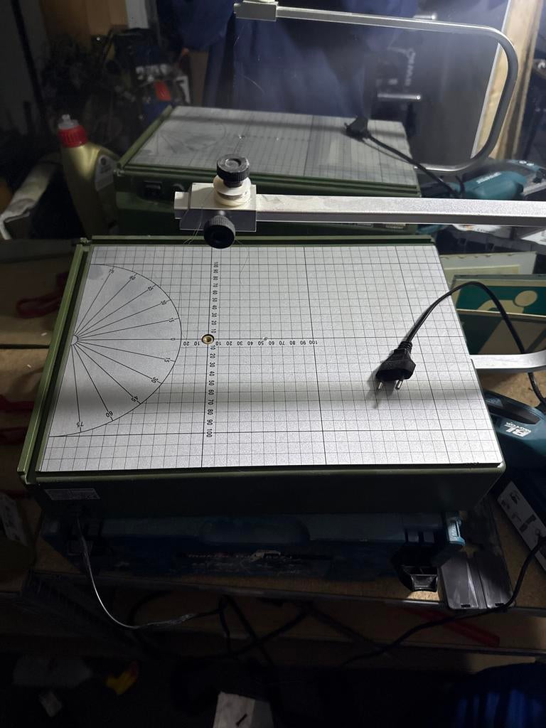 Proxxon figuurzaagmachine, Minder dan 30 mm, Gebruikt, Ophalen of Verzenden, Figuurzaag