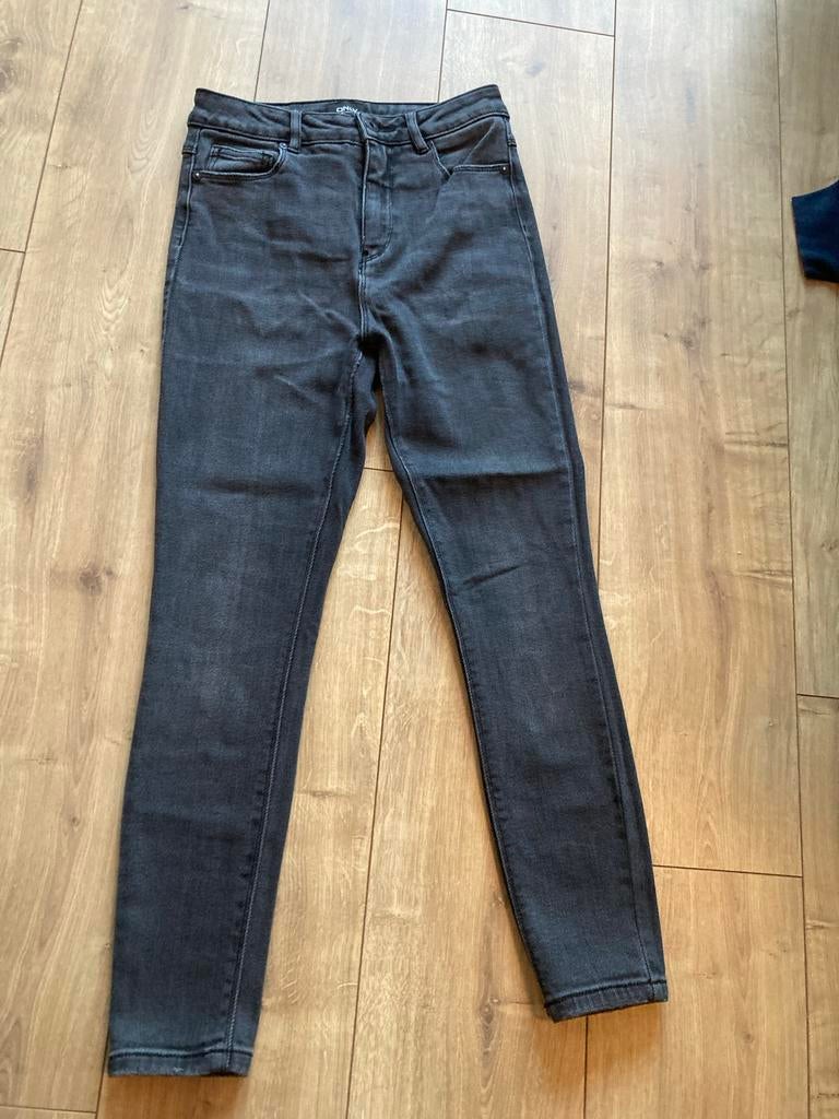 ONLY Mila highwaist skinny jeans W27/L30, Ophalen of Verzenden, Gedragen, Grijs, W27 (confectie 34) of kleiner