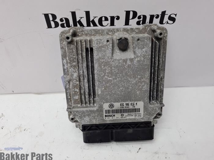 Computer Motormanagement van een Volkswagen Caddy, Gebruikt, -, Volkswagen, -