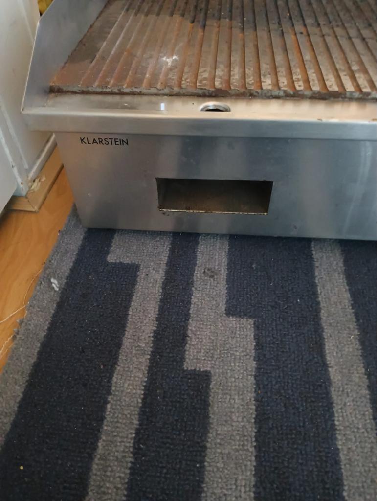 Klarstein grillplaat, Ophalen of Verzenden, Gebruikt, Tafelgrill