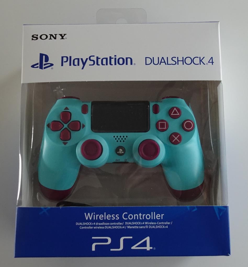 DualShock 4 V2 Controller ''Berry Blue'' voor Sony PS4 NIEUW, Ophalen, Nieuw, Met 1 controller, Original