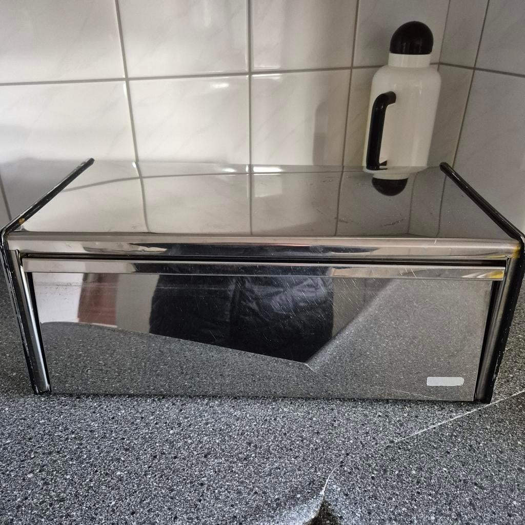 Vintage brabantia broodtrommel, Ophalen of Verzenden, Gebruikt