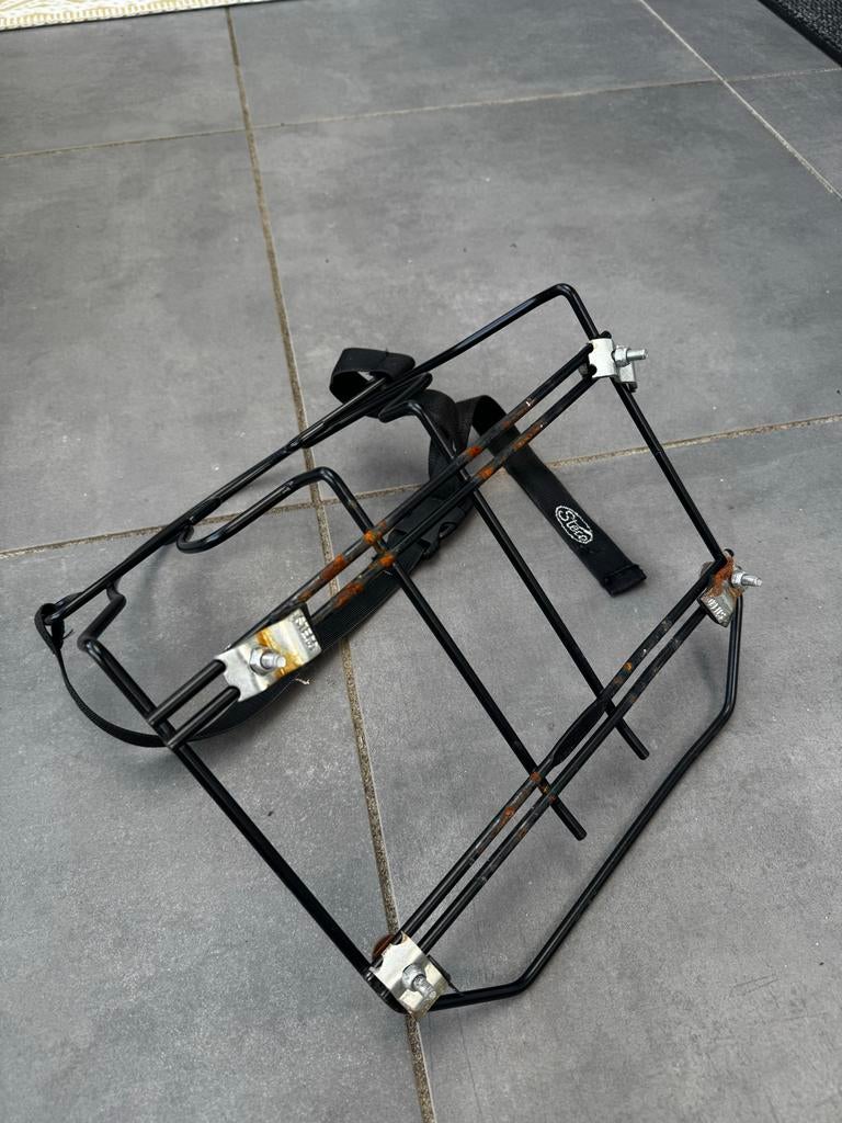 Steco Monkey Mee tasdrager staal, Ophalen, Gebruikt