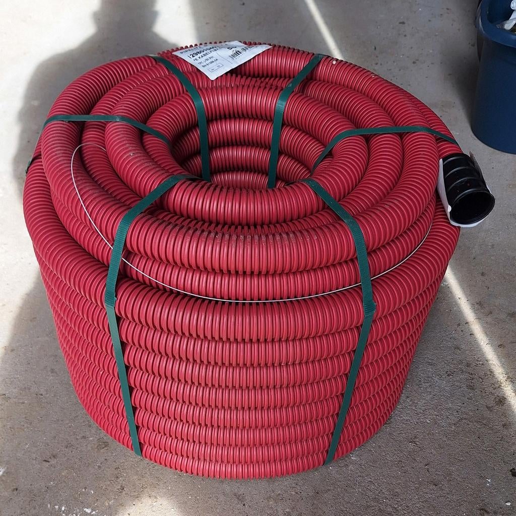 Mantelbuis 40mm met trekdraad, Pvc, 6 meter of meer, Overige typen, Nieuw