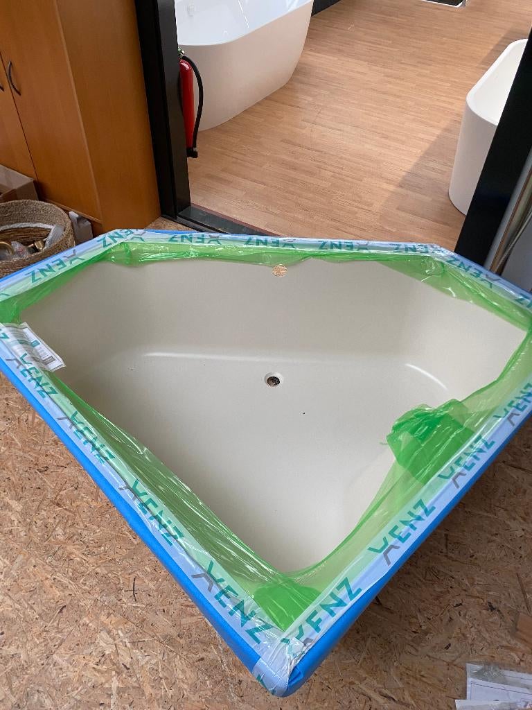 Xenz Bad 145x145 - Creme, Ophalen of Verzenden, Nieuw, Bad