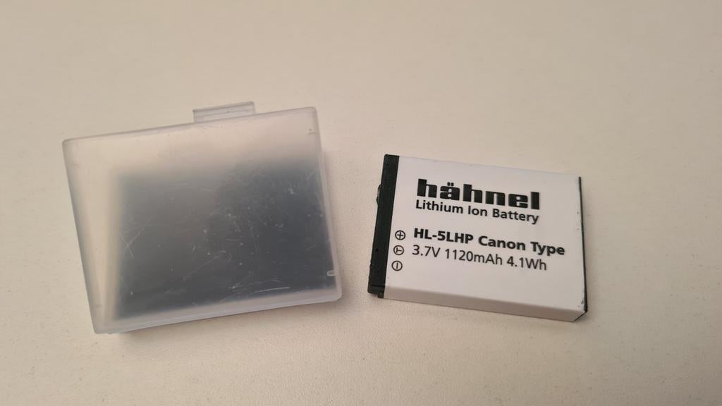 Hähnel Lithium Ion Batterij HL-5LHP 1120 mAh, Audio, Tv en Foto, Accu's en Batterijen, Zo goed als nieuw, Oplaadbaar, Ophalen of Verzenden