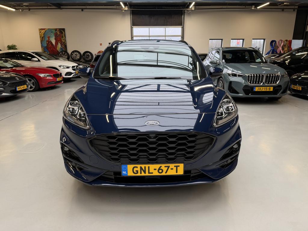 Ford Kuga 2.5 PHEV ST-Line LED ACC Achteruitrijcamera Carpla, Gebruikt, 4 cilinders, Met garantie (alle), Blauw