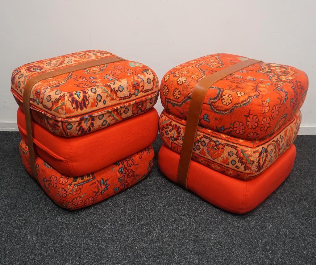 Baboesjka | Fatboy |  Poef | Zitkussen | Ali baba Red, Minder dan 50 cm, Gebruikt, -, Vierkant