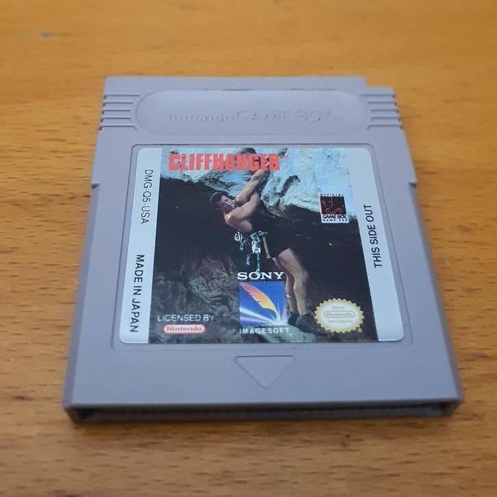 ZELDZAAM | GAMEBOY | Cliffhanger RAMBO / Sylvester Stallone, Avontuur en Actie, Gebruikt, 1 speler, Ophalen of Verzenden