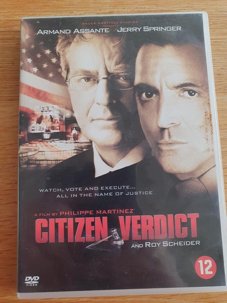 Citizen Verdict DVD - Spannende Thriller met Jerry Springer, Cd's en Dvd's, Ophalen of Verzenden