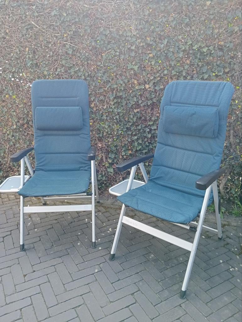 Camping stoelen, 2 stuks, Ophalen, Campingstoel