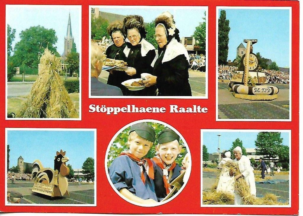 Raalte- -6-luik., Verzenden, 1980 tot heden, Gelopen, Overijssel