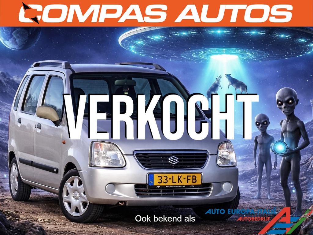 Suzuki Wagon R+ 1.3 GLS Automaat (bj 2003), Stof, 4 cilinders, Wagon R+, Origineel Nederlands