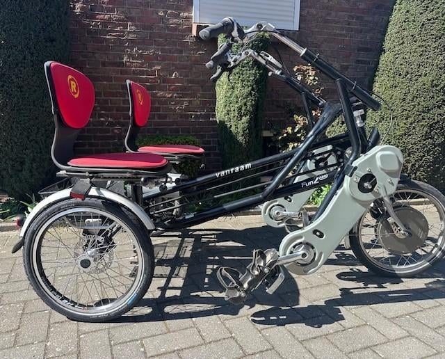 Van Raam Fun2Go Duofiets, 8 versnellingen, Elektr. Onderst., Ophalen of Verzenden, Zo goed als nieuw, Van Raam