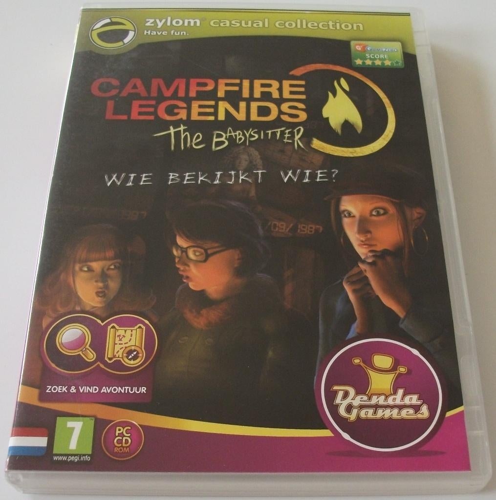 PC Game *** CAMPFIRE LEGENDS 2 *** The Babysitter, Spelcomputers en Games, Games | Pc, Zo goed als nieuw, Puzzel en Educatief