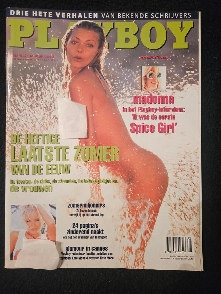 Playboy Magazine - Laatste Zomer van de Eeuw (1999), Ophalen of Verzenden, Gelezen, Overige typen