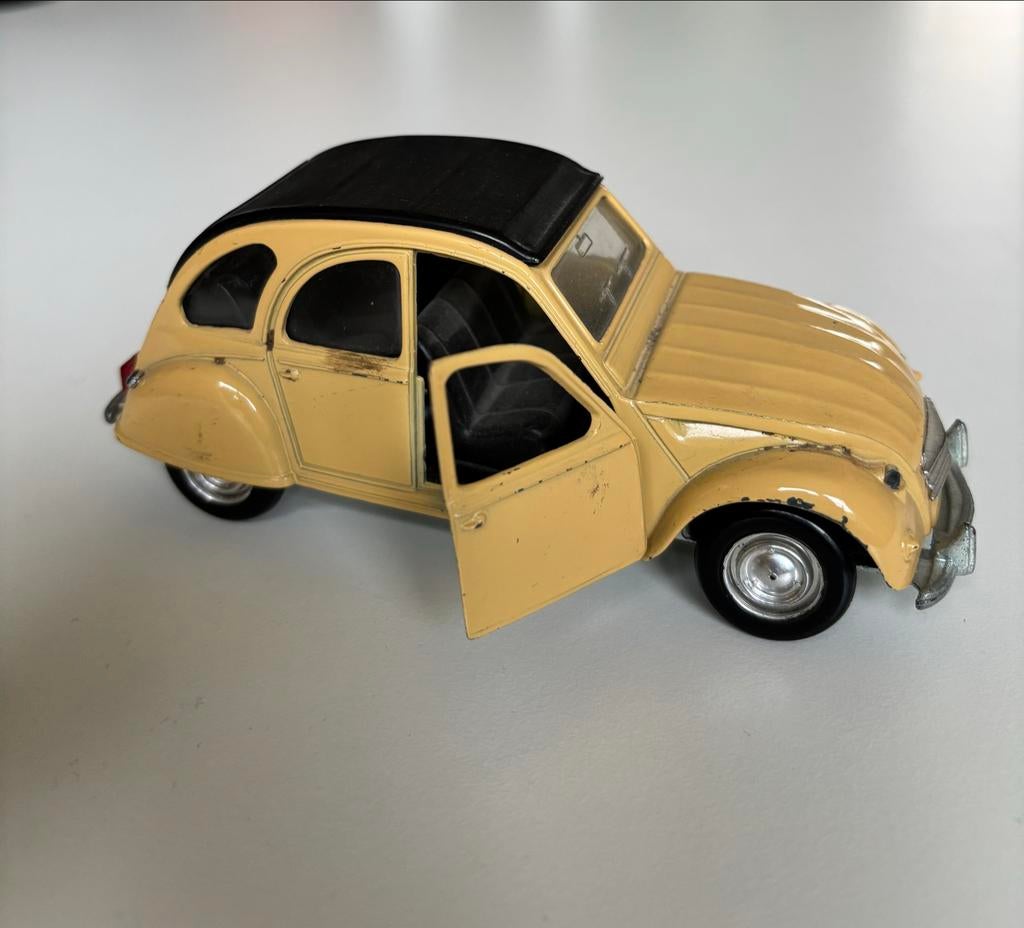 Polistil Citroen 2CV - Vintage Modelauto, Overige merken, Gebruikt, Auto, 1:32 tot 1:50