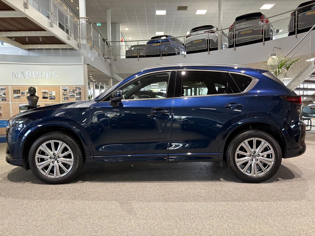 Mazda CX-5 2.0 e-SkyActiv-G M Hybrid 165pk Takumi 2WD, Trekh, Gebruikt, Euro 6, 4 cilinders, Blauw