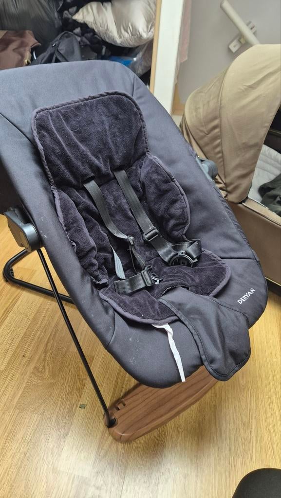 Wipstoel Deryan, Cybex reiswieg, Recaro autostoel, Gebruikt, Verstelbaar, Wipstoel, Ophalen