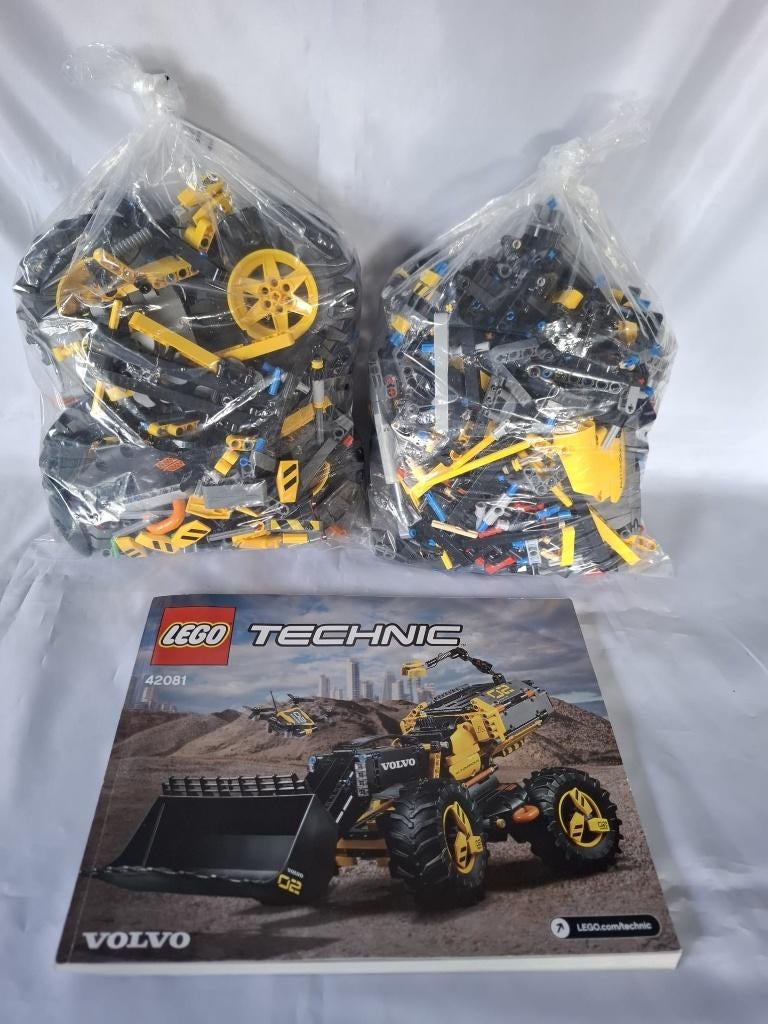 Lego 42081 Volvo Concept wiellader ZEUX shovel Technic, Ophalen of Verzenden, Gebruikt, Complete set, Lego