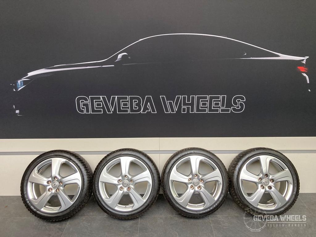 17” originele Opel Adam Corsa D velgen + winterbanden 5x110, Auto-onderdelen, Banden en Velgen, -, -, Banden en Velgen, 17 inch
