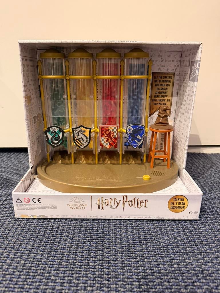 Harry Potter House points counter Jelly beans dispenser, Ophalen of Verzenden, Nieuw, Actiefiguurtje