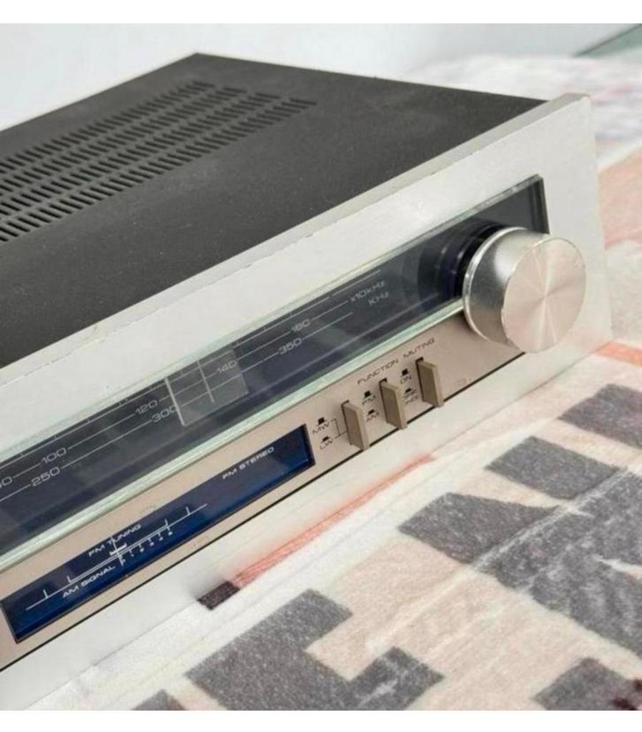 1980 - Vintage Pioneer Tuner TX-410L tx410l fm am met kabels, Ophalen of Verzenden, Zo goed als nieuw, H, H