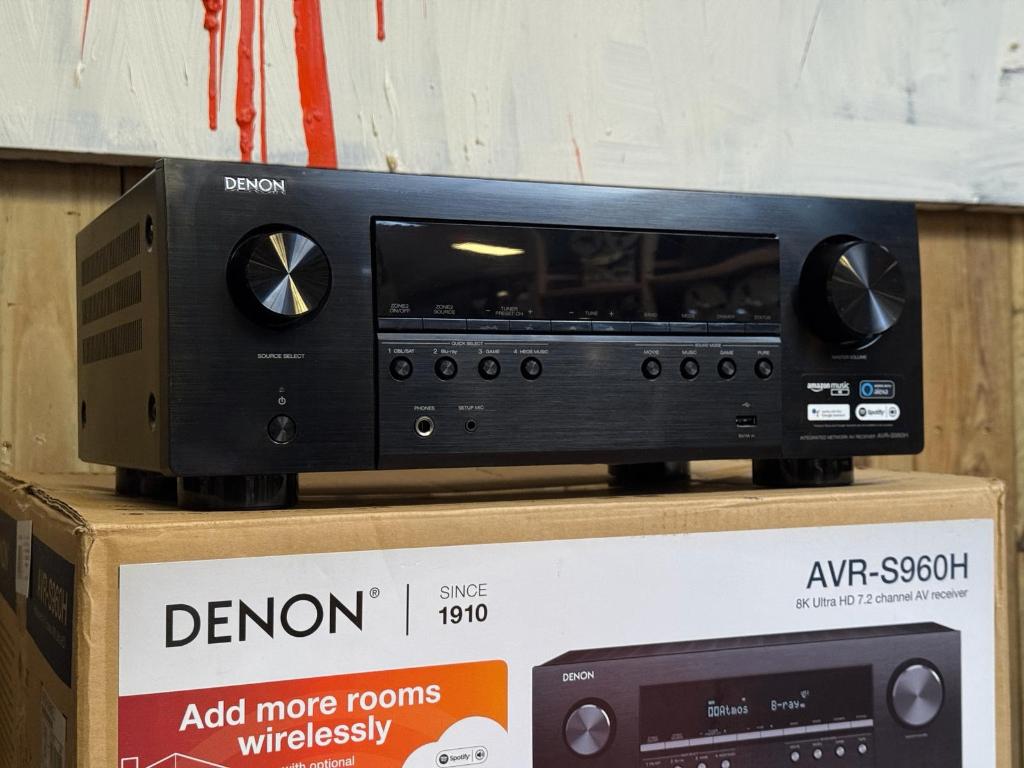 Denon AVR-S960H B-stock model, Overige merken, Nieuw, Ophalen of Verzenden, 120 watt of meer