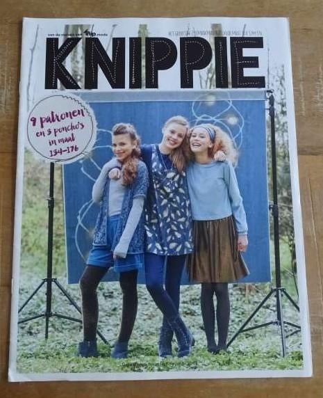 Knippie bijlage bij nummer 5/2017 - 12 patronen maat 134/176, Verzenden, Zo goed als nieuw, Kind, Knippie