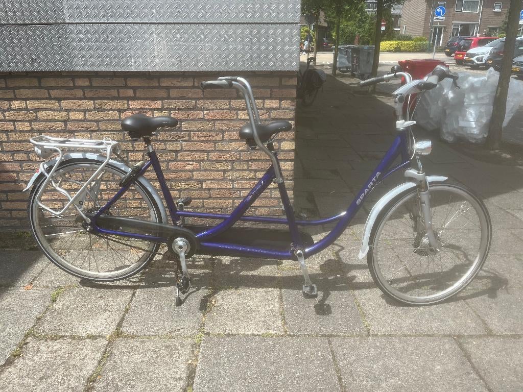 tandem fiets, Minder dan 10 versnellingen, Sparta, Gebruikt, Ophalen of Verzenden