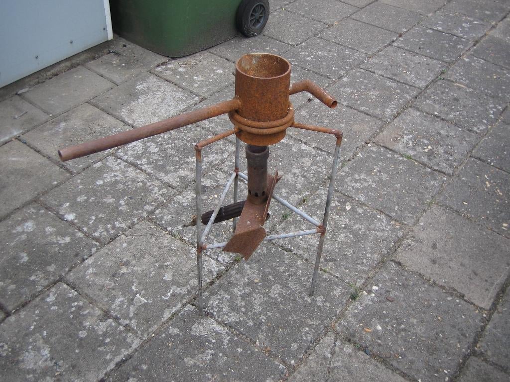 loodsmeltpot met brander zie omschrijving, Ophalen of Verzenden