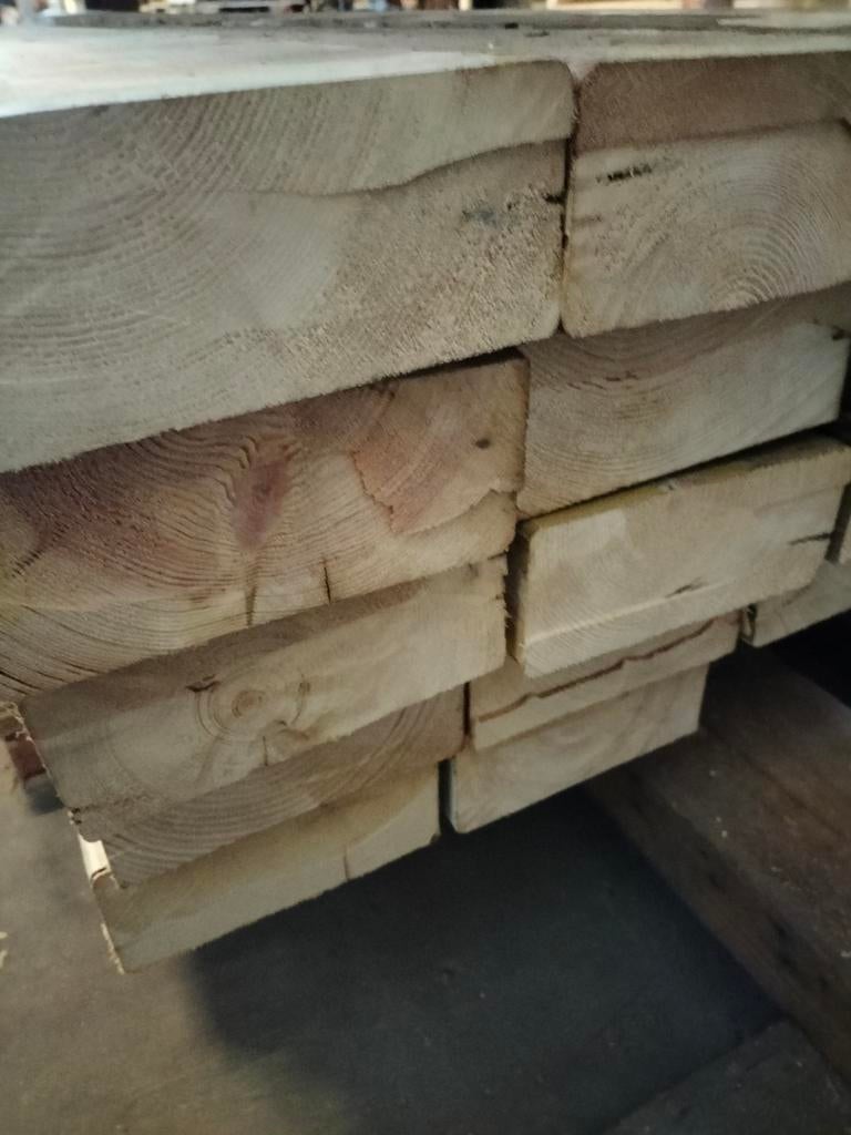 Houten balk 3 meter, kopmaat 170x70 mm, Gebruikt, Ophalen of Verzenden, Balk, Vuren