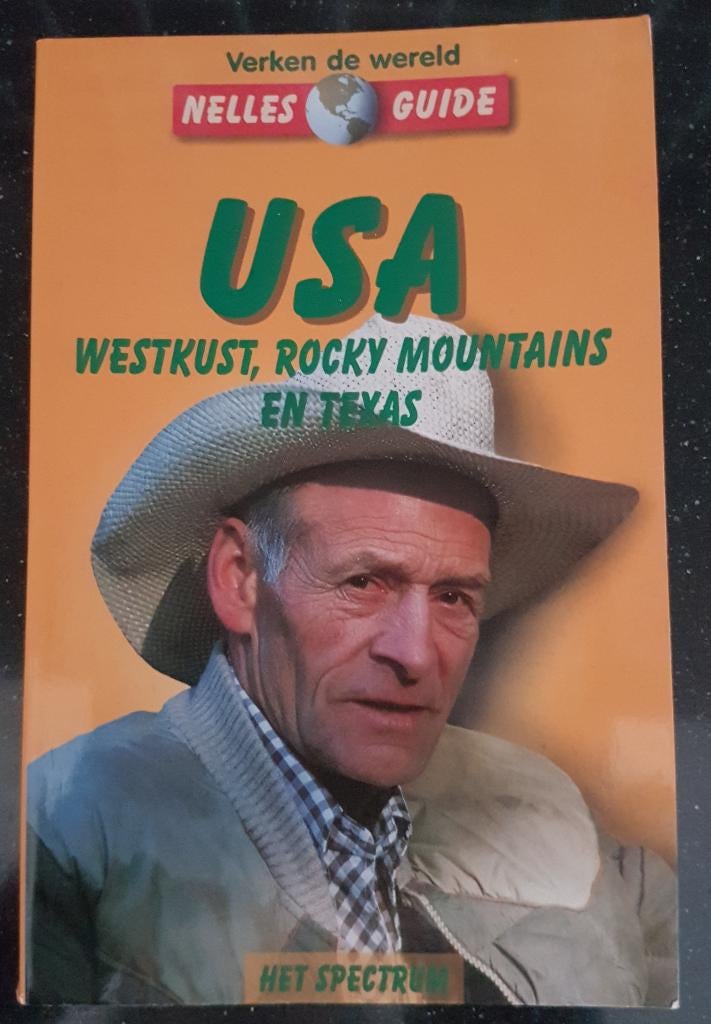 Reisgids USA: Westkust - Rocky Mountains - Texas, Amerika-VS, Overige merken, Zo goed als nieuw, Reisgids of -boek, Het Spectrum