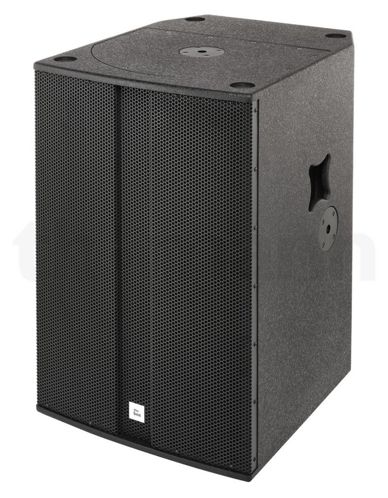 Gezocht : 2x the box pro achat 118 passief, Ophalen, 120 watt of meer, Front, Rear of Stereo speakers, Overige merken