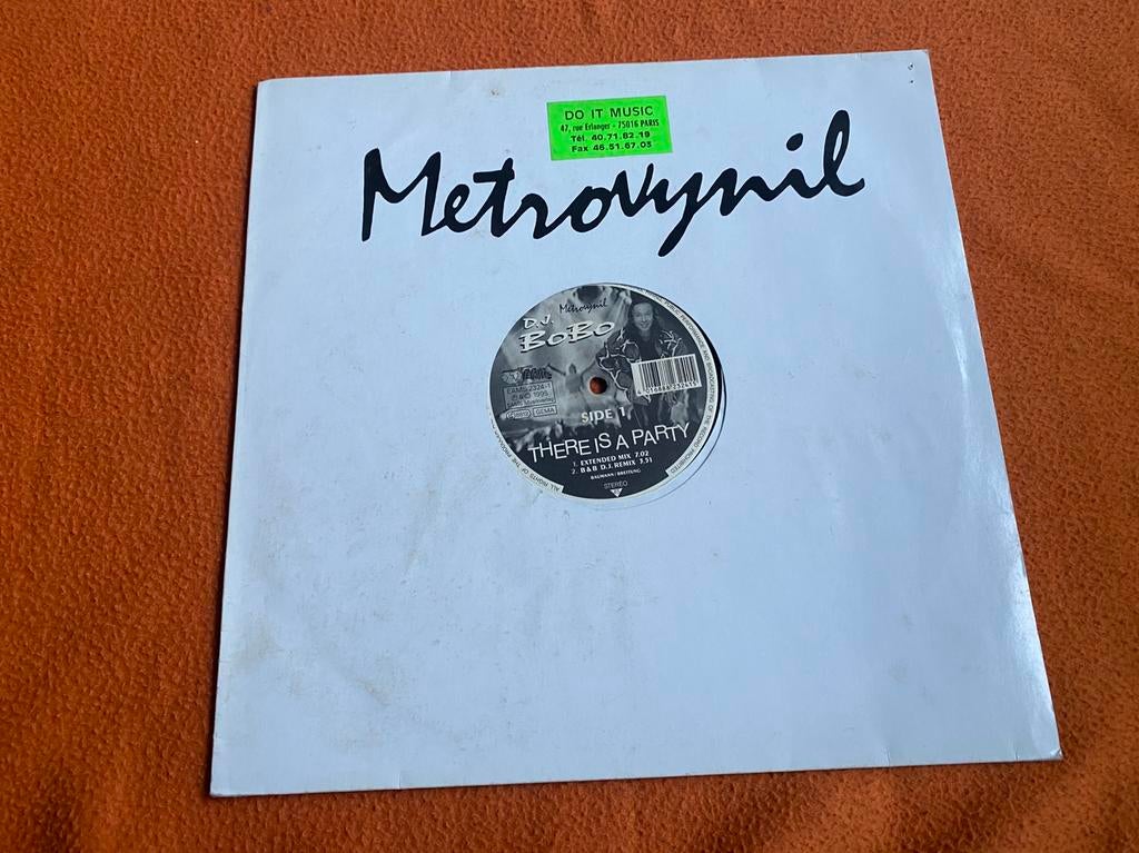 DJ Bobo (maxi), Cd's en Dvd's, Ophalen of Verzenden, Zo goed als nieuw, 12 inch