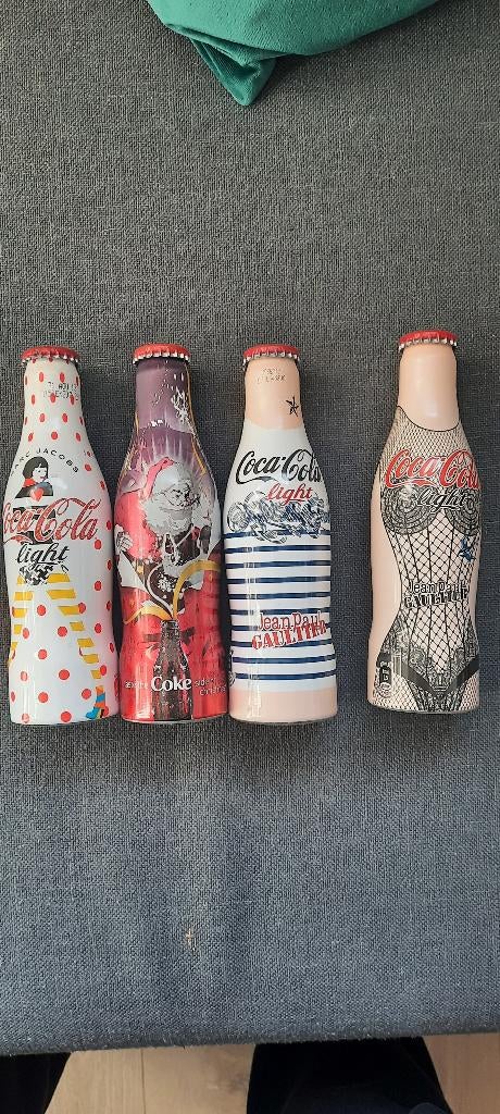 Coca Cola Oude Aluminium Flesjes, Verzenden, Nieuw, Gebruiksvoorwerp