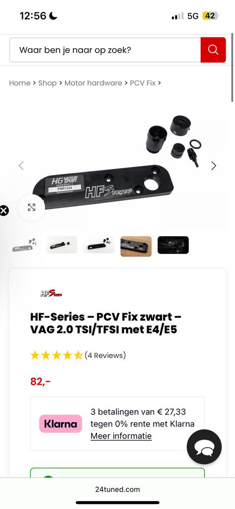 Hf Series Pcv Delete 2.0 Tfsi, Ophalen of Verzenden