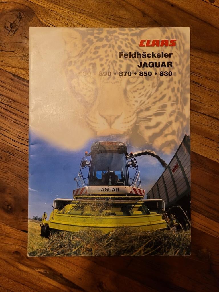 Tractor folder Claas Jaguar 900 890 870 850 830 hakselaar, Ophalen of Verzenden