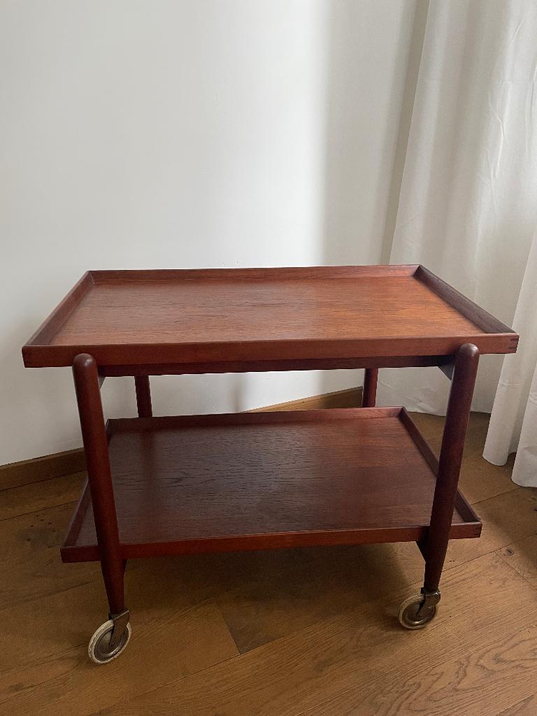 Poul Hundevad (serveerwagen), Ophalen, Gebruikt