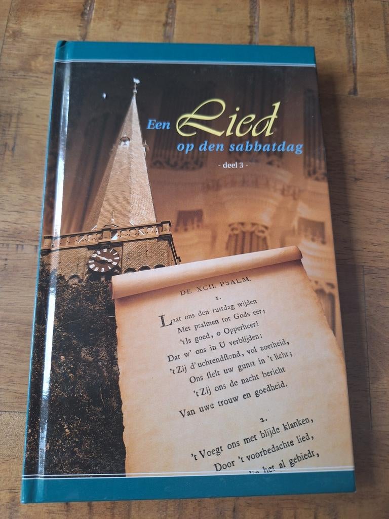 Lied op de sabbatdag deel 3, Ophalen of Verzenden, Zo goed als nieuw, Christendom | Protestants