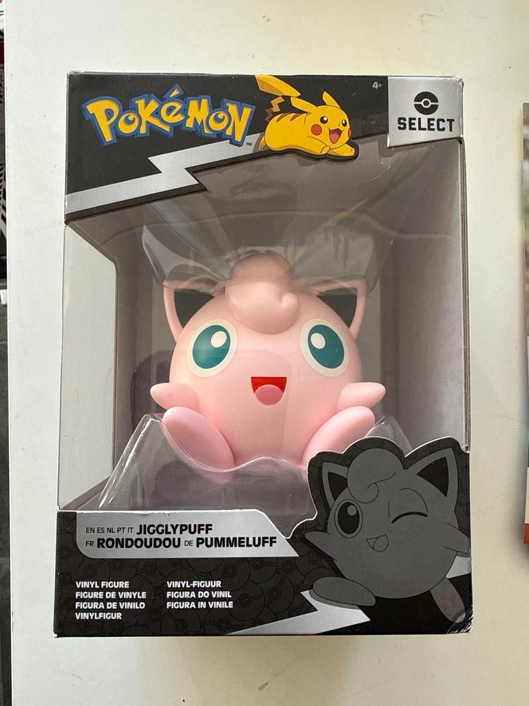 Pokemon Vinyl Figuur - Jigglypuff Serie 10, Ophalen of Verzenden, Nieuw, Overige typen