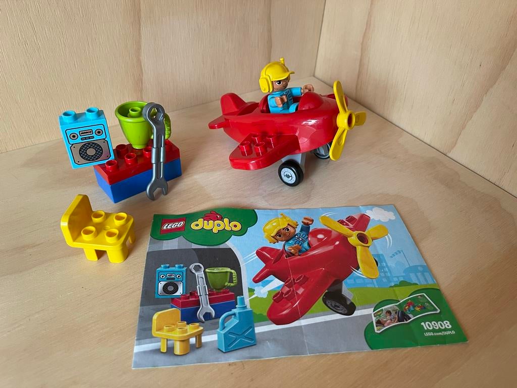 Lego Duplo Vliegtuig 10908 - Complete Set, Kinderen en Baby's, Speelgoed | Duplo en Lego, Zo goed als nieuw, Duplo, Complete set