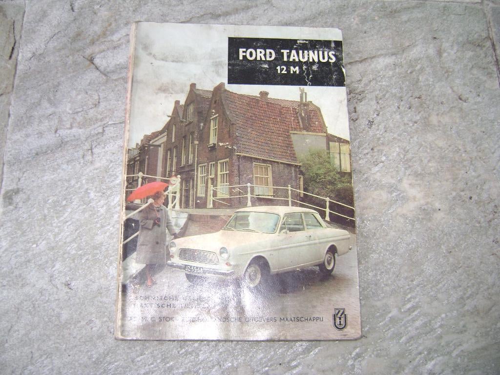 Originele handleiding en instructie boekje Ford Taunus 12M, Ophalen of Verzenden