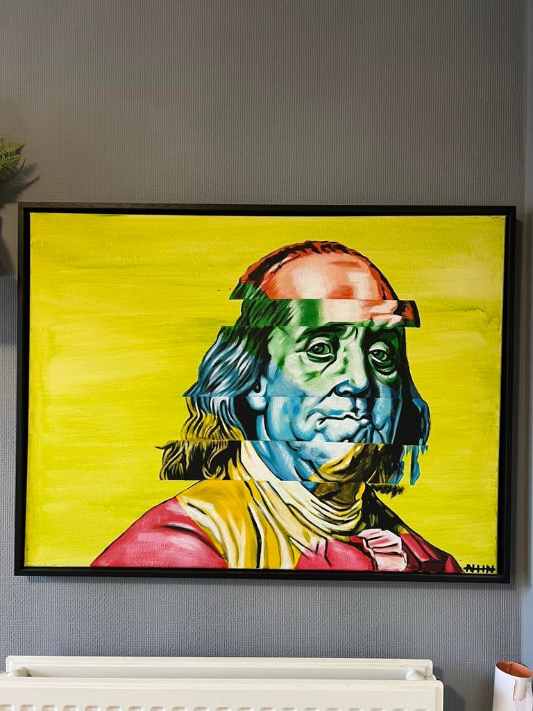 Origineel schilderij | NHN | Uniek werk | 80x60 cm, Ophalen of Verzenden