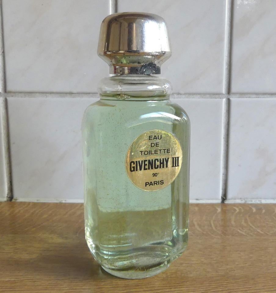 Givenchy III reclamefles etalage display dummy, Ophalen of Verzenden, Gebruikt, Verpakking