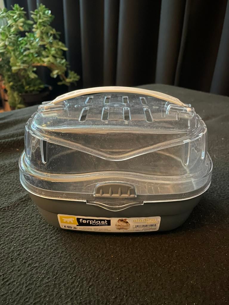 Transportbox voor hamster, Ophalen of Verzenden, Zo goed als nieuw, Transportkoffer of -box