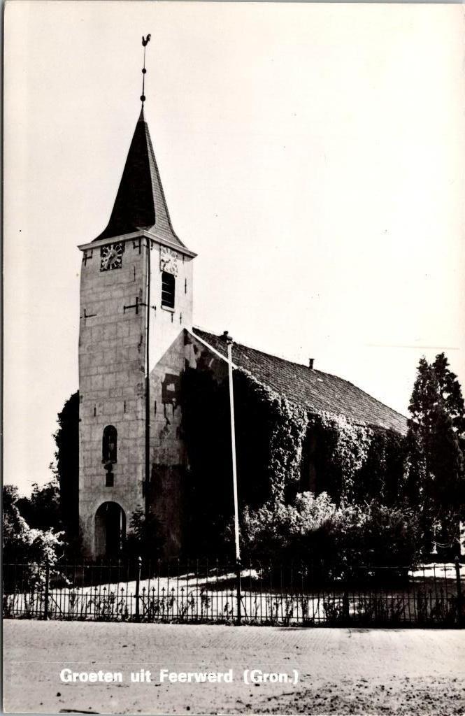 Groeten uit Feerwerd, Ophalen of Verzenden, 1960 tot 1980, Ongelopen, Groningen